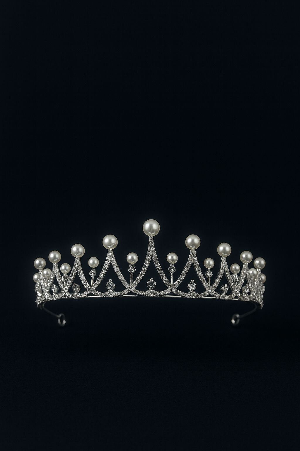 Tiara with Pearls