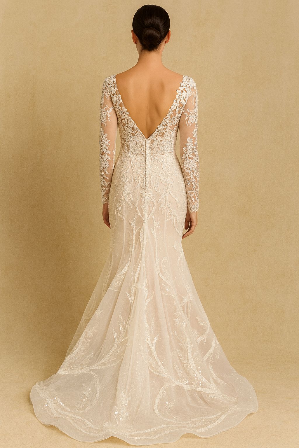 Elegance Modern Wedding Dress