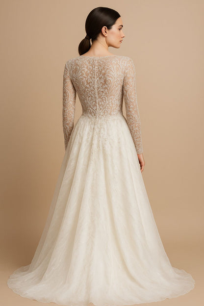 Fully Beaded Wedding Dress