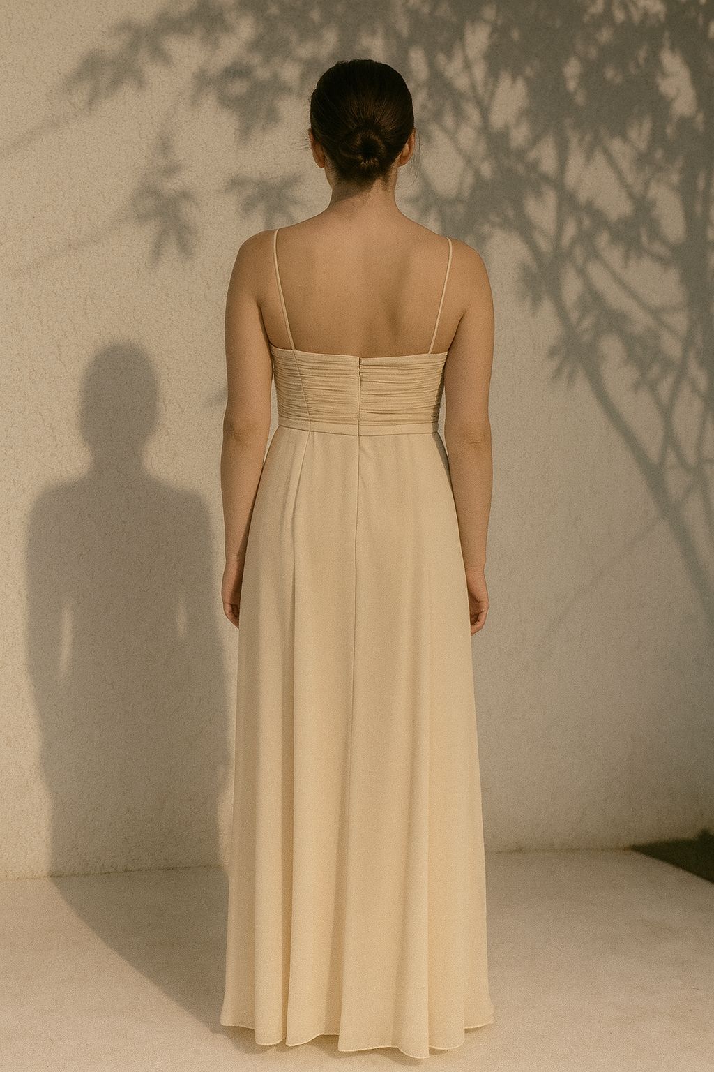 Beige Prom Dress