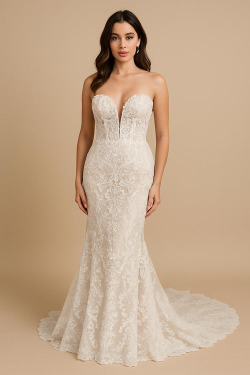 Olivia Gown Ivory Wedding Dress