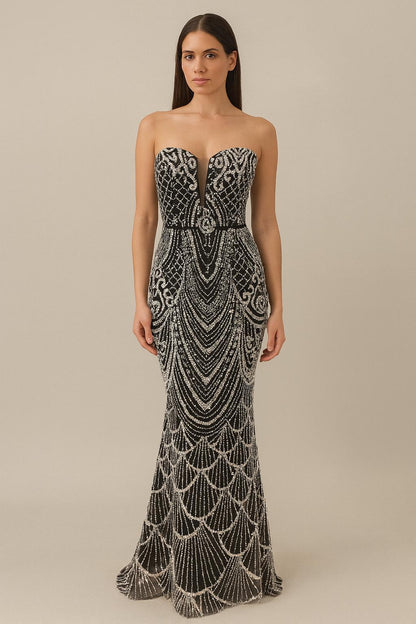 Black & Stoned Dress