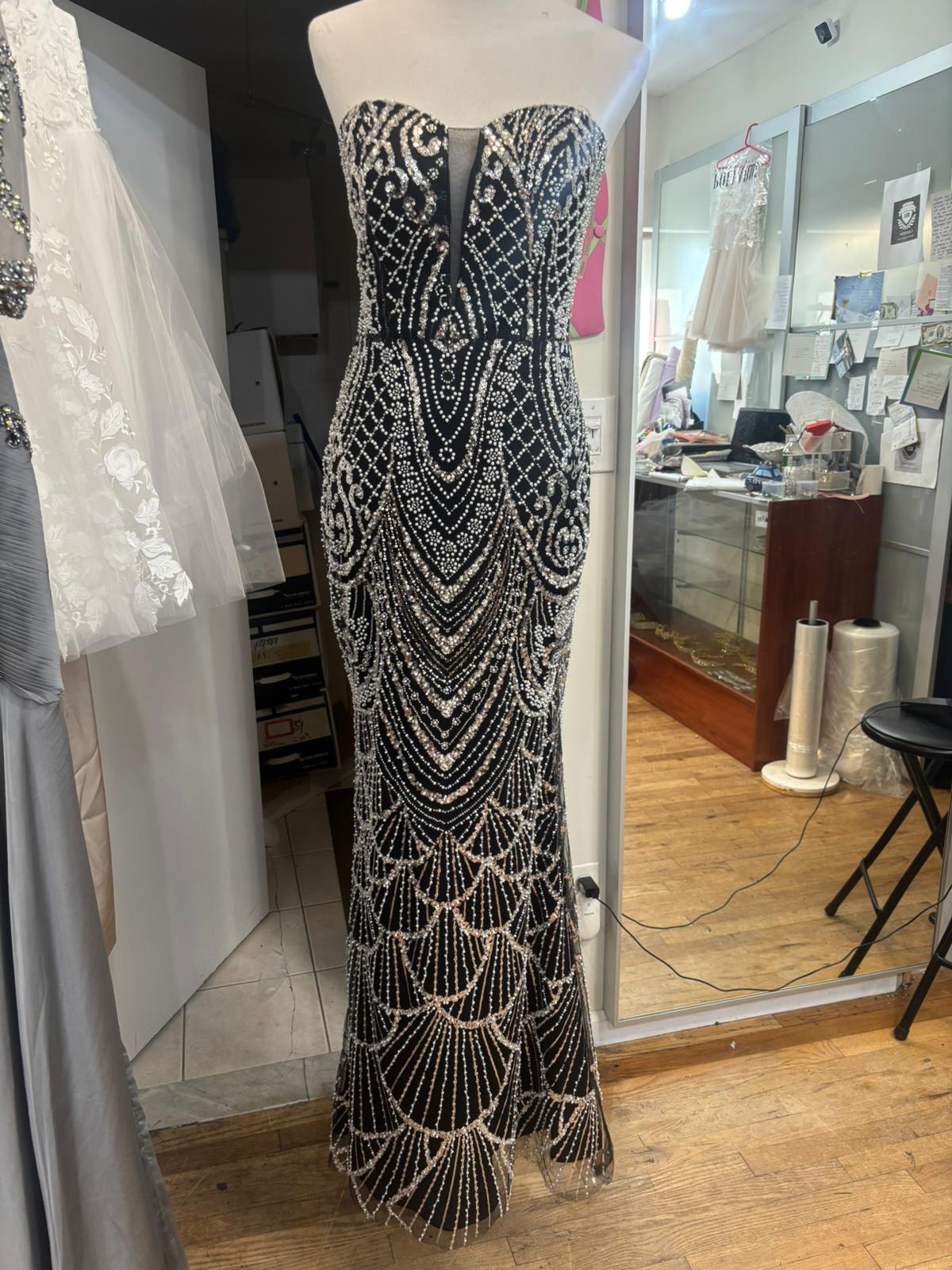 Black & Stoned Dress