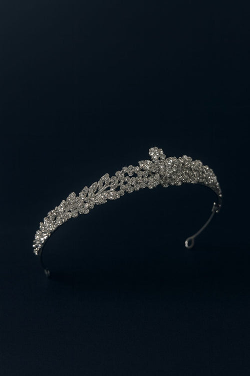 Refined Silver Tiara