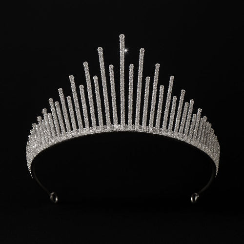 Silver Sparkle Tiara