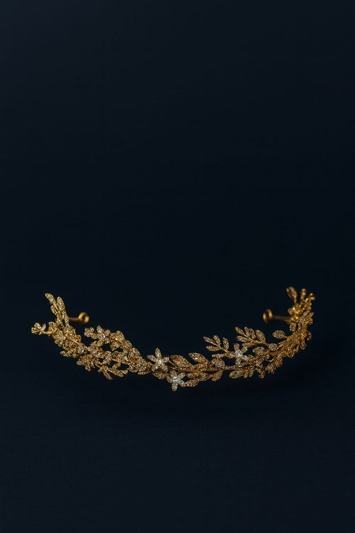 Golden Gentle Tiara