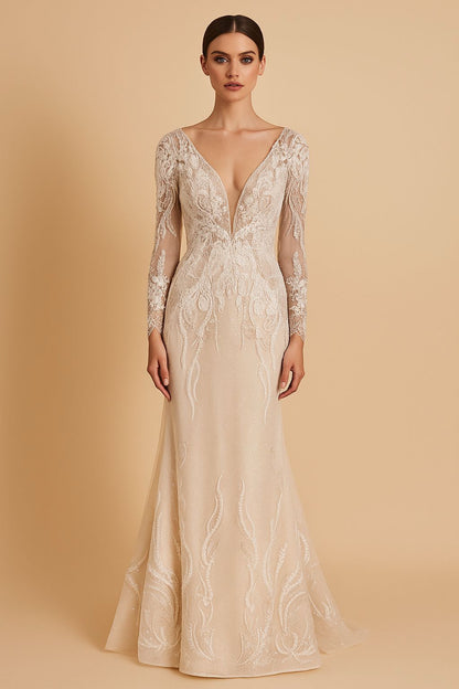 Elegance Modern Wedding Dress