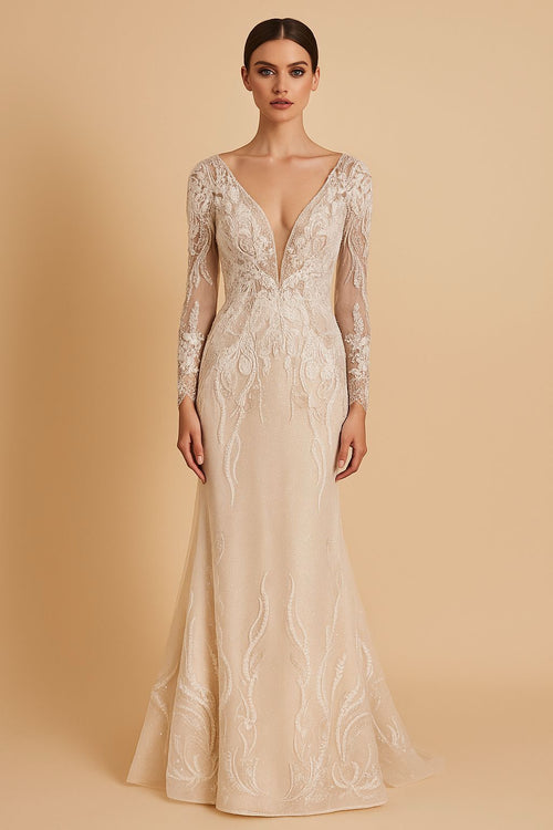 Elegance Modern Wedding Dress