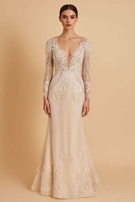 Elegance Modern Wedding Dress